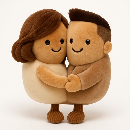 Amuseable Object-Face Couple variant 3