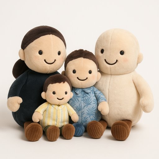 Amuseable Object-Face Family variant 3