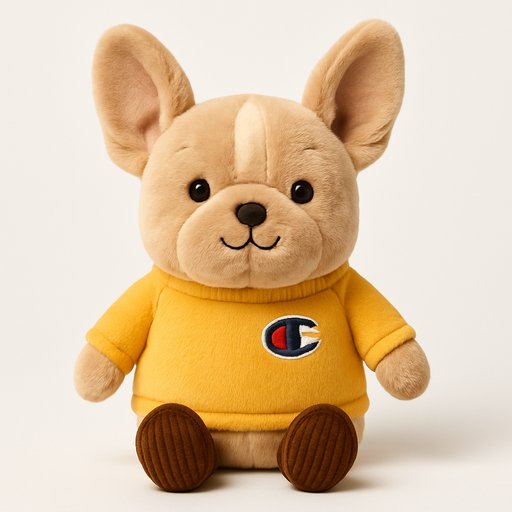 French Bulldog in Amuseable Object-Face style