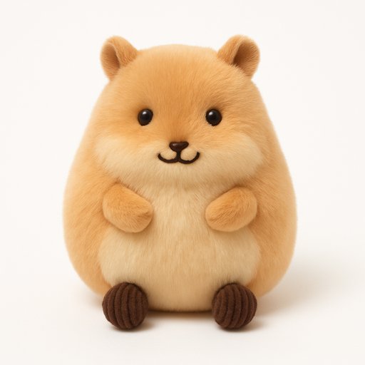 Hamster in Amuseable Object-Face style