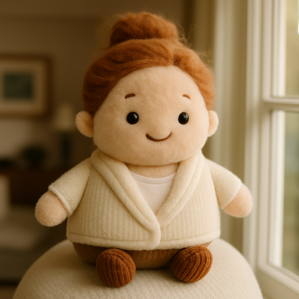 Amuseable Object-Face plushy style example