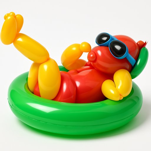 Baby in Balloon Animal style