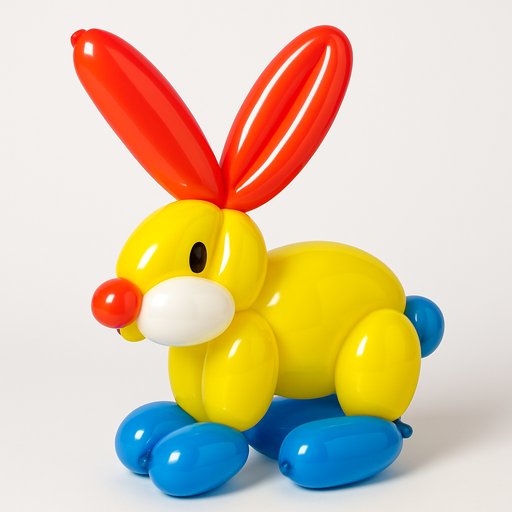 Bunny Balloon Animal plushy toy