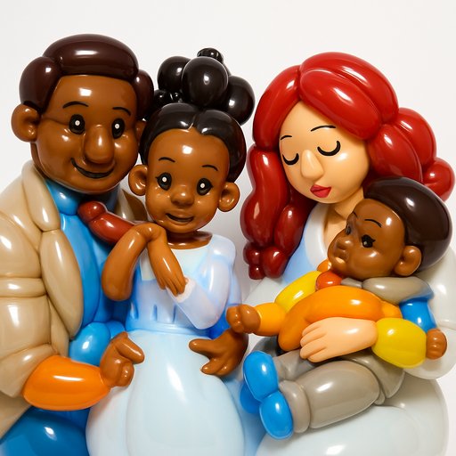 Balloon Animal Family variant 2