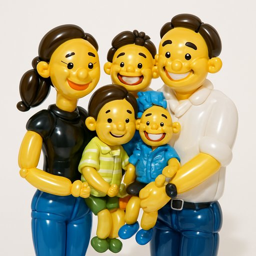 Balloon Animal Family variant 3