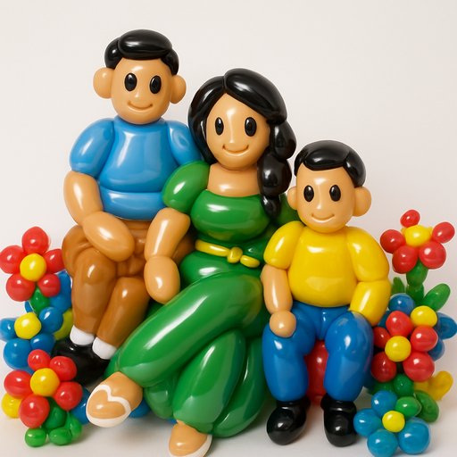 Balloon Animal Family variant 4