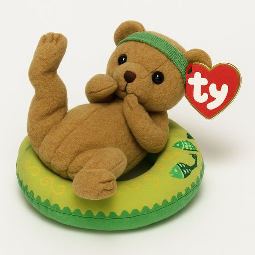 Baby in Retro Bean-Filled style