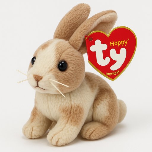 Bunny Retro Bean-Filled plushy toy