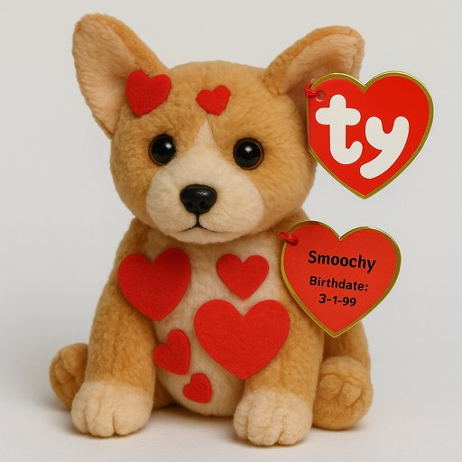 Corgi Retro Bean-Filled plushy toy