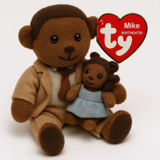 Retro Bean-Filled Family variant 2