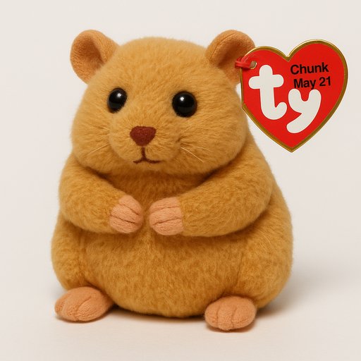 Hamster Retro Bean-Filled plushy toy