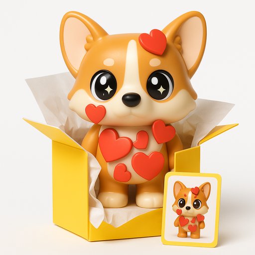 Corgi Blind Box/Mystery Toy plushy toy