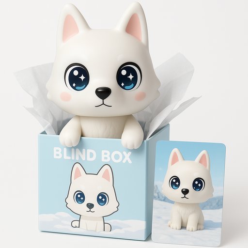 Husky Blind Box/Mystery Toy plushy toy