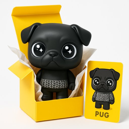 Pug Blind Box/Mystery Toy plushy toy