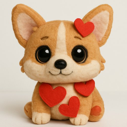 Corgi in Chibi style