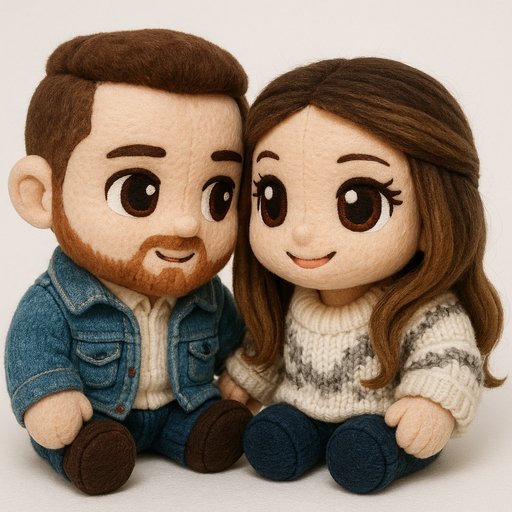 Couple in Chibi style