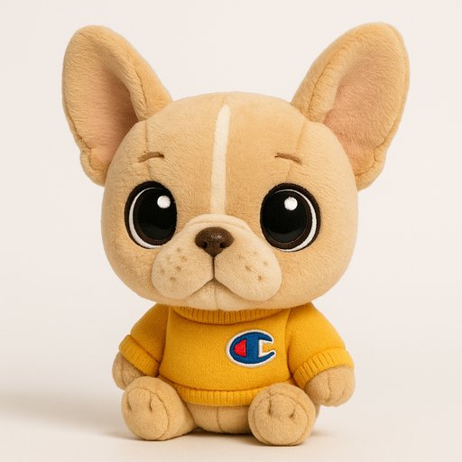 French Bulldog in Chibi style