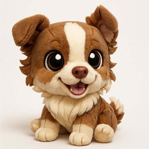 Pomeranian in Chibi style