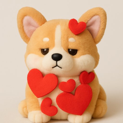 Corgi Classic plushy toy transformation