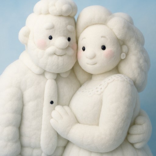 Cloud Fluff Couple variant 2