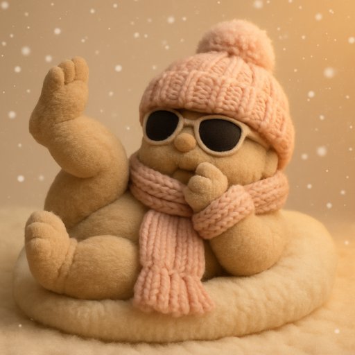 Baby in Costume — Cozy Winter style