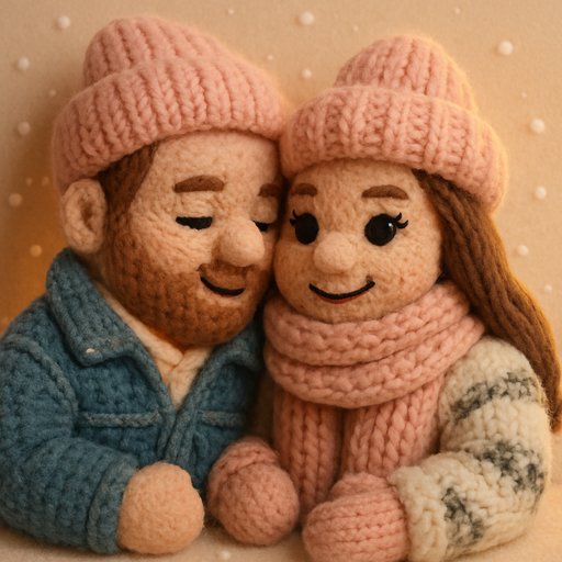 Couple Costume — Cozy Winter plushy toy