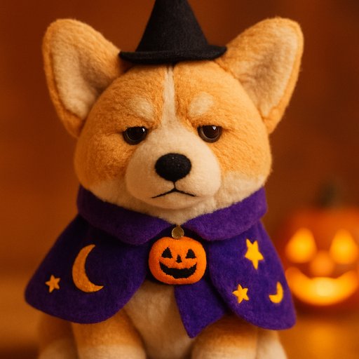 Corgi Costume — Halloween plushy toy