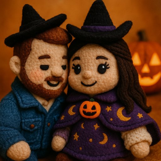 Couple Costume — Halloween plushy toy