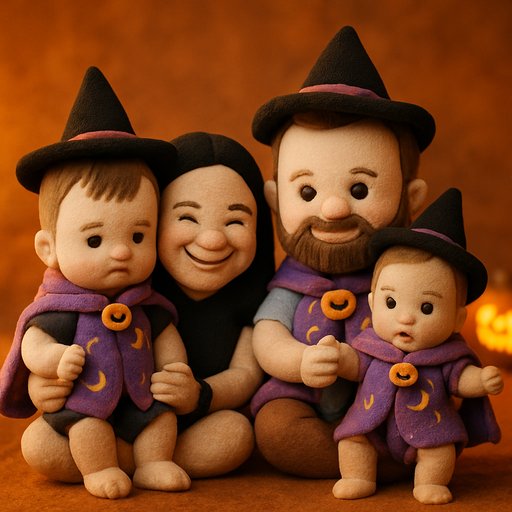 Family Costume — Halloween plushy toy
