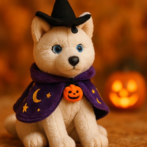 Husky Costume — Halloween plushy toy