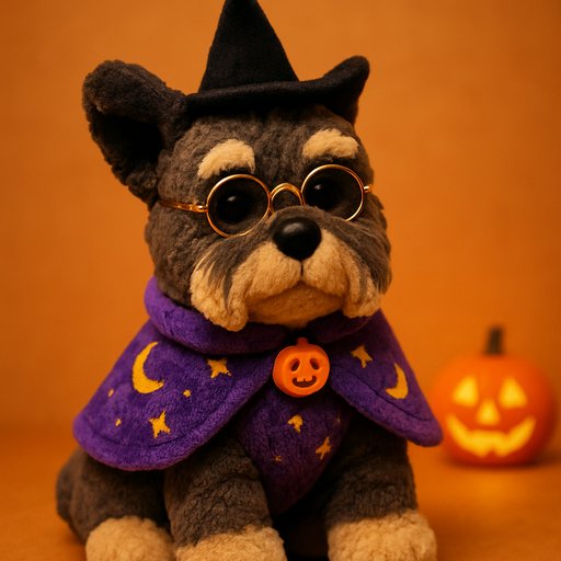 Labrador Costume — Halloween plushy toy