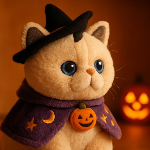 Persian Cat in Costume — Halloween style