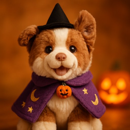 Pomeranian Costume — Halloween plushy toy