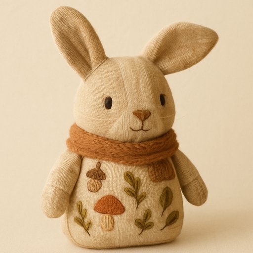 Bunny in Cottagecore style