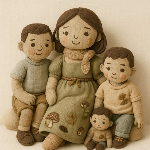 Cottagecore Family variant 4