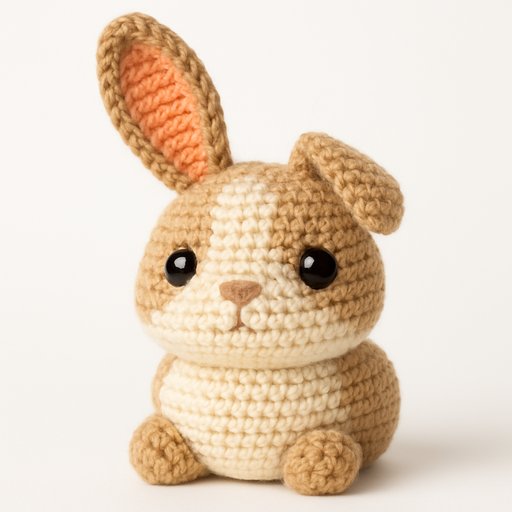 Bunny Crochet/Amigurumi plushy toy transformation