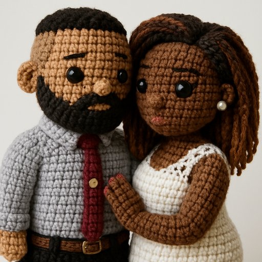 Crochet/Amigurumi Couple variant 2