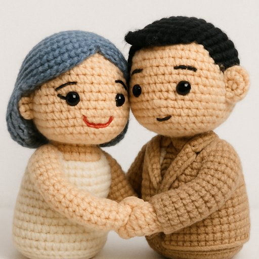 Crochet/Amigurumi Couple variant 3