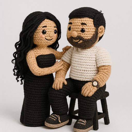 Crochet/Amigurumi Couple variant 4