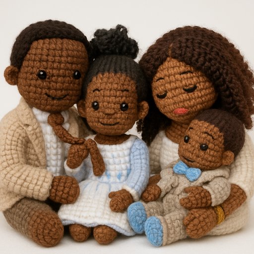 Crochet/Amigurumi Family variant 2
