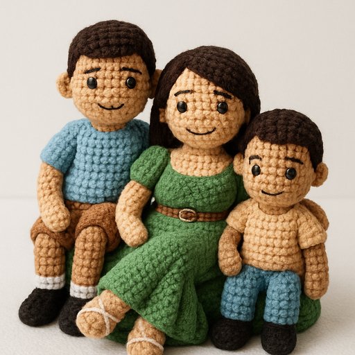 Crochet/Amigurumi Family variant 4