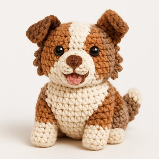 Pomeranian Crochet/Amigurumi plushy toy transformation