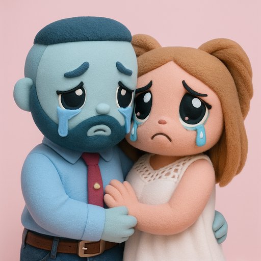 Crybaby/Sad-Cute Couple variant 2