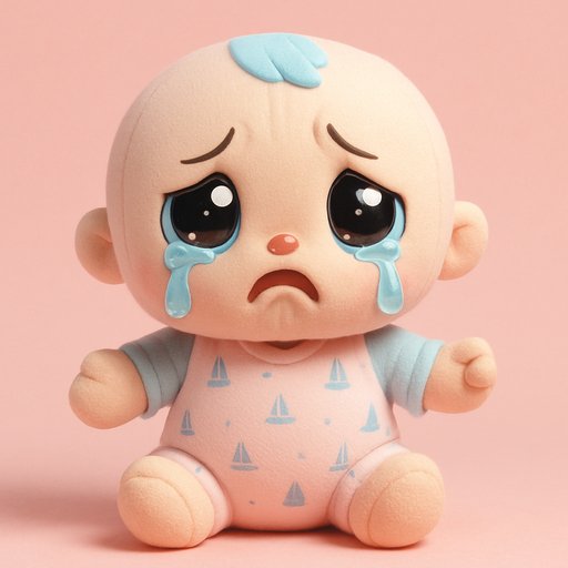 Family Crybaby/Sad-Cute plushy toy