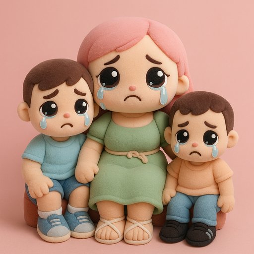 Crybaby/Sad-Cute Family variant 4