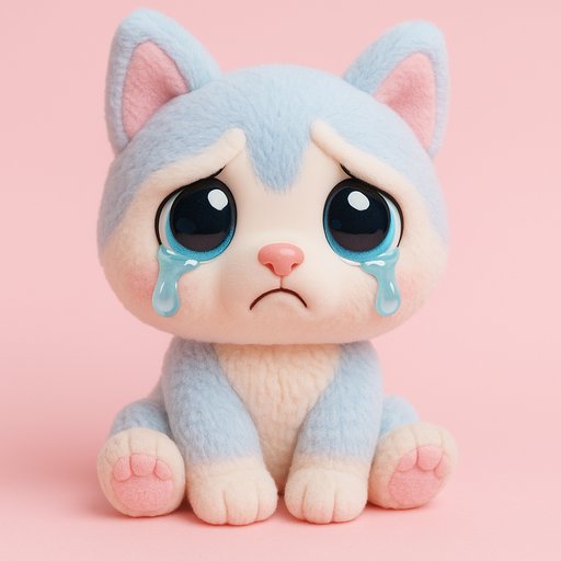 Husky Crybaby/Sad-Cute plushy toy