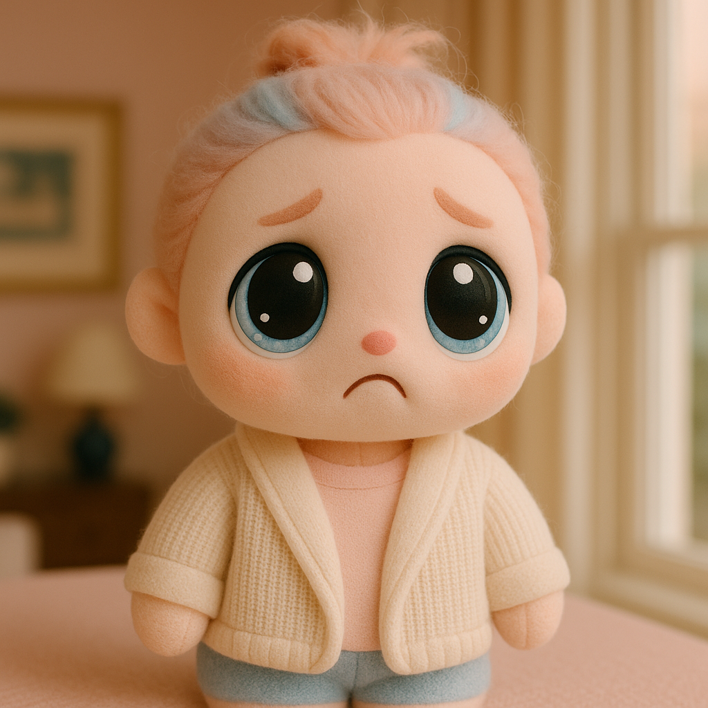 Crybaby/Sad-Cute plushy style example