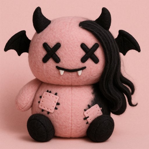 Couple in Dark Kawaii/Creepy Cute style