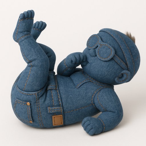 Baby in Denim/Jean style