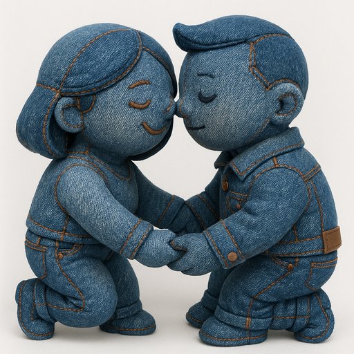 Denim/Jean Couple variant 3